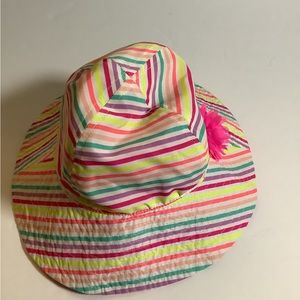 Oshkosh rainbow sun hat size 12-24 months